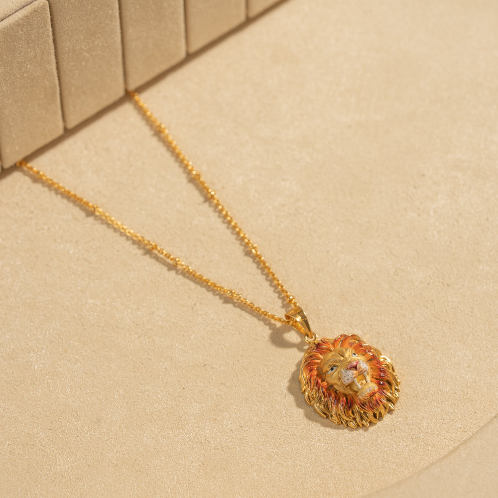 Gold Plated Chain &amp; Pendant Set