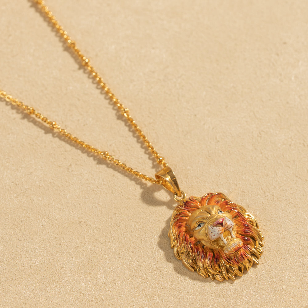 Gold Plated Chain &amp; Pendant Set