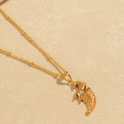 Gold Plated Chain &amp; Pendant Set
