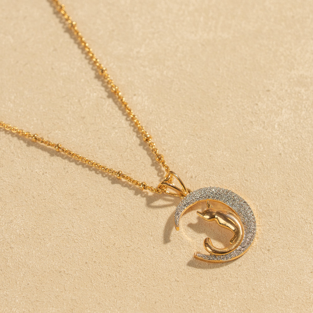 Gold Plated Chain &amp; Pendant Set