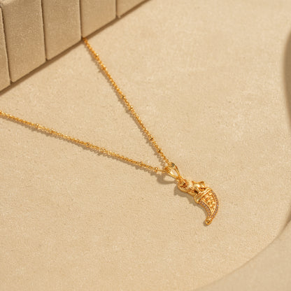Gold Plated Chain &amp; Pendant Set