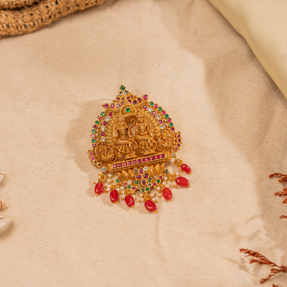 Deep Kundan Pendant