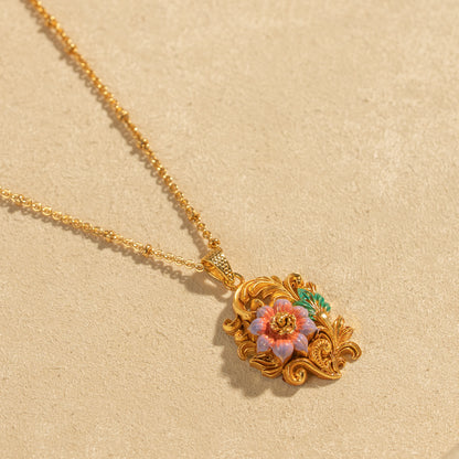 Gold Plated Chain &amp; Pendant Set
