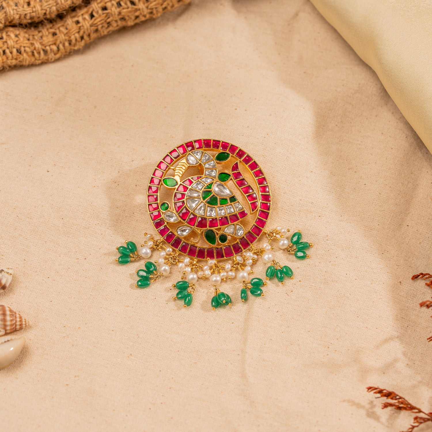 Kundan Pendant