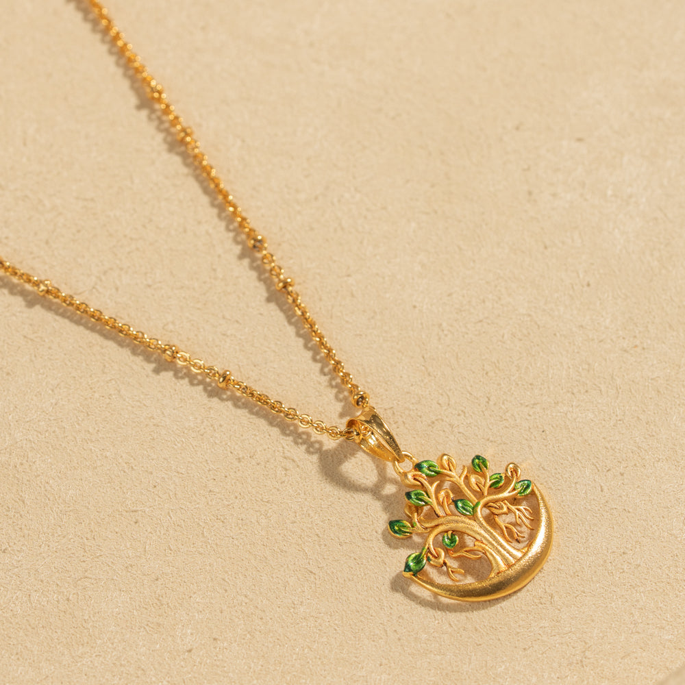 Gold Plated Chain &amp; Pendant Set