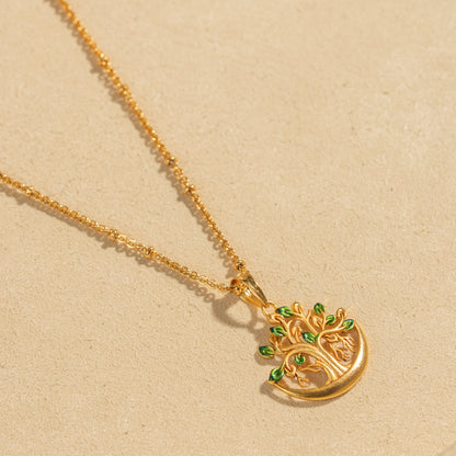Gold Plated Chain &amp; Pendant Set