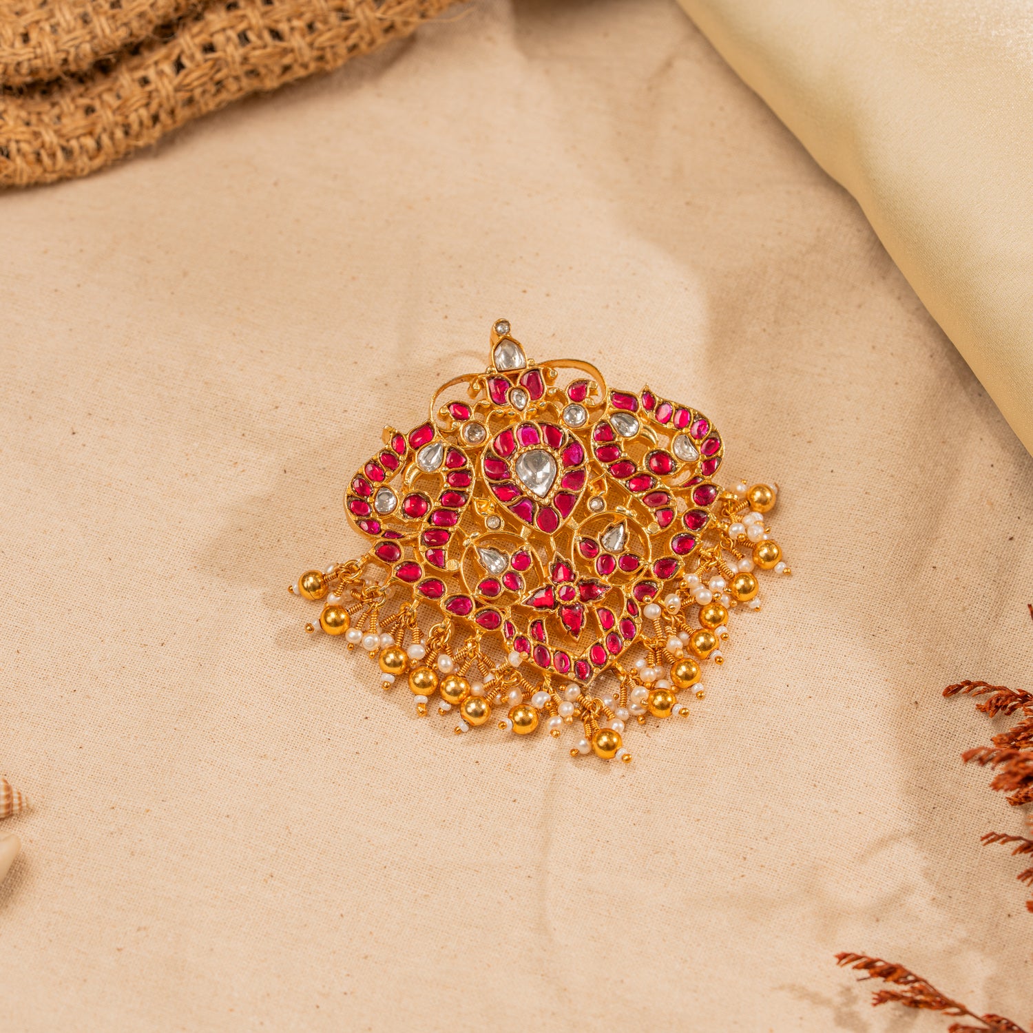 Kundan Pendant
