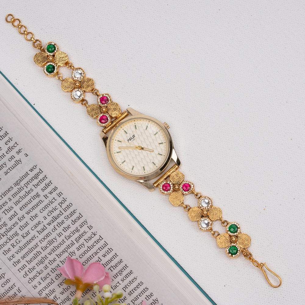 Serene White Watch