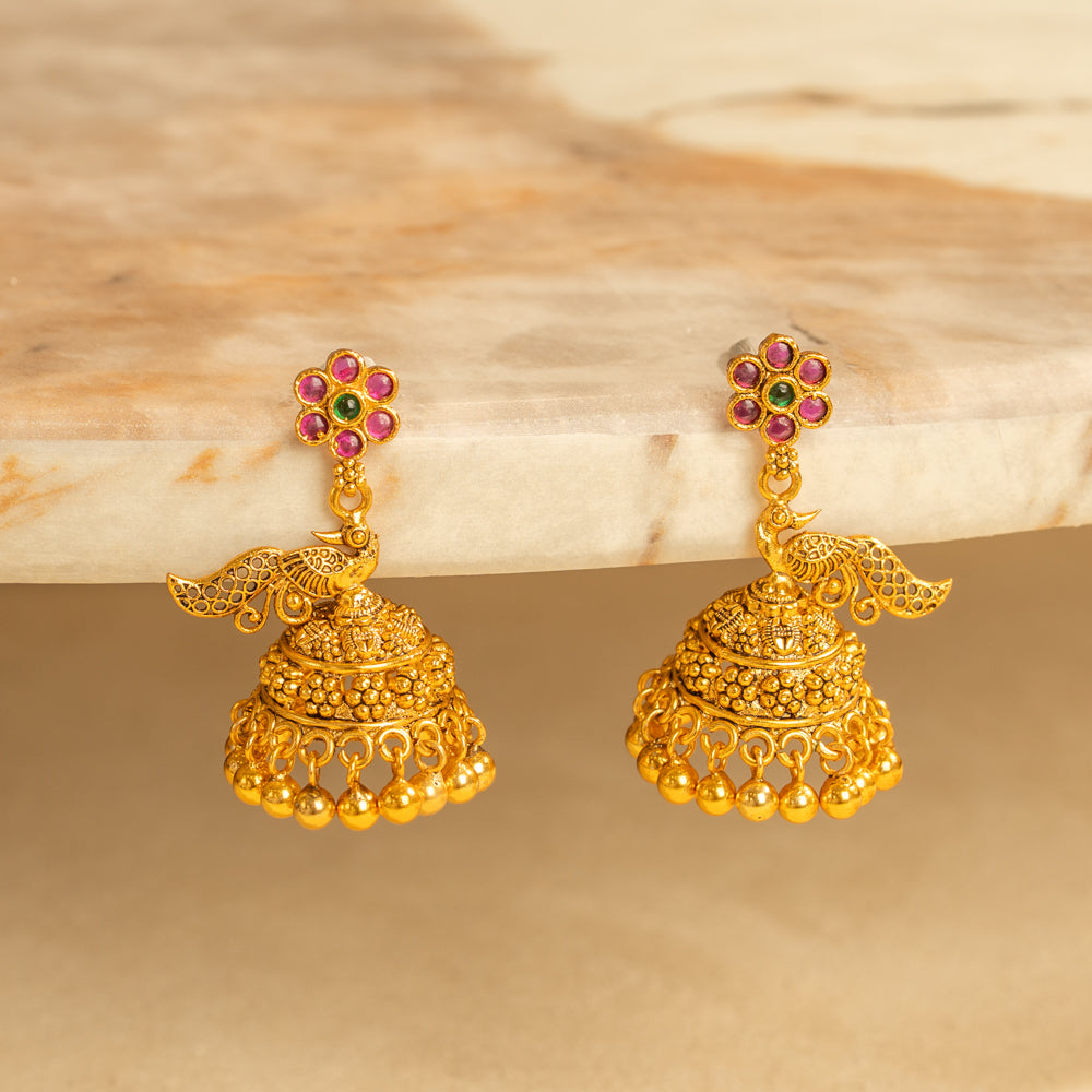 Plain Jhumkas