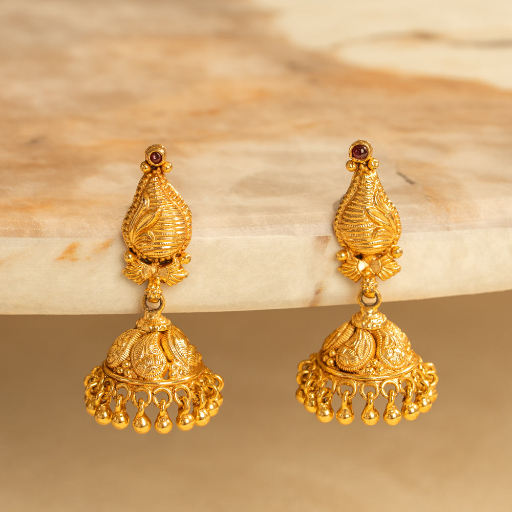 Plain Jhumkas