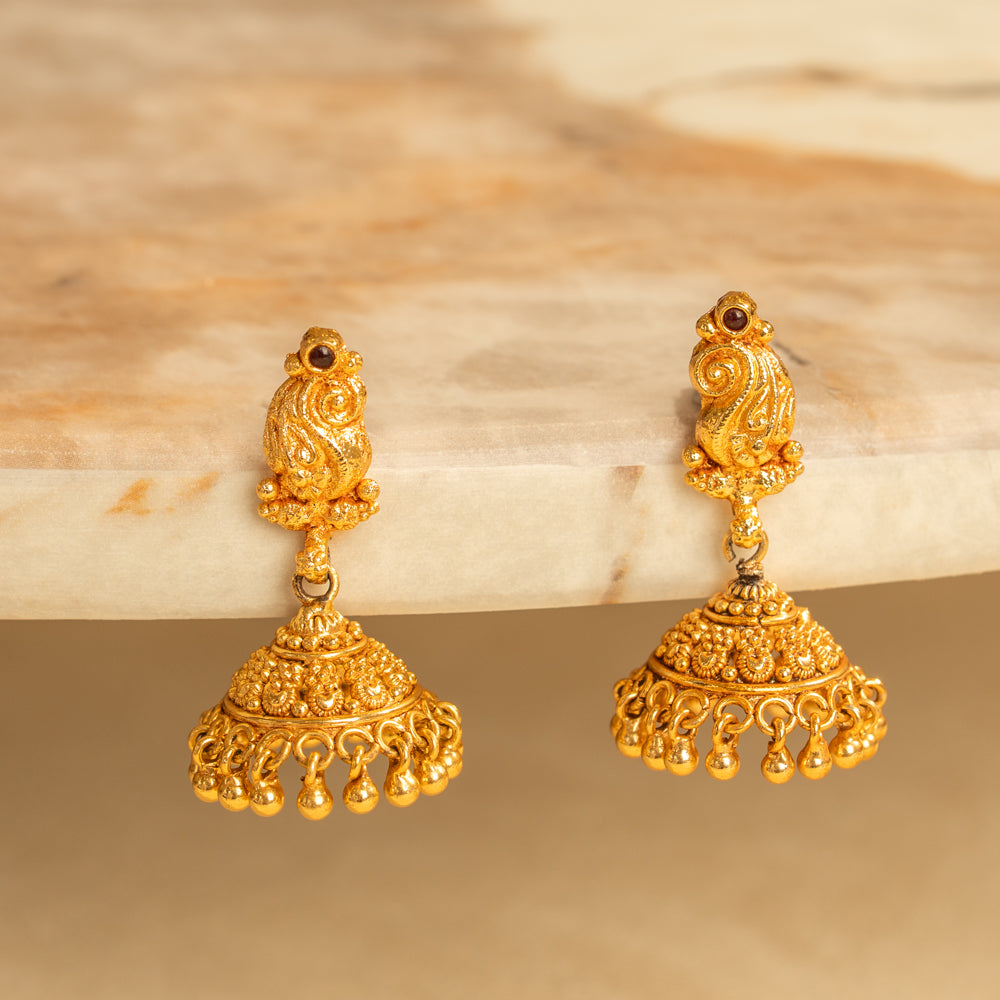 Plain Jhumkas