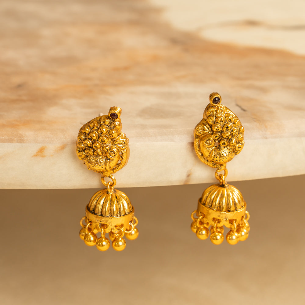 Plain Jhumkas