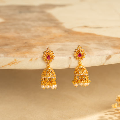 Plain Jhumkas