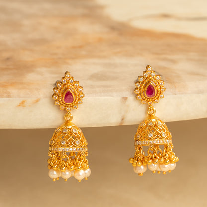 Plain Jhumkas