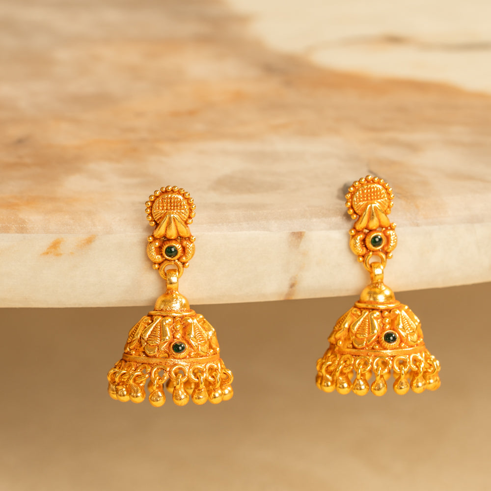 Plain Jhumkas