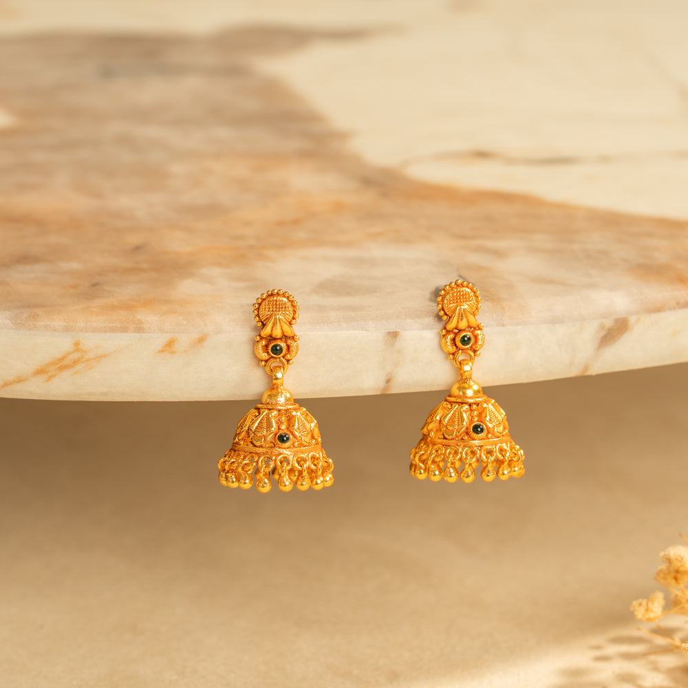 Plain Jhumkas