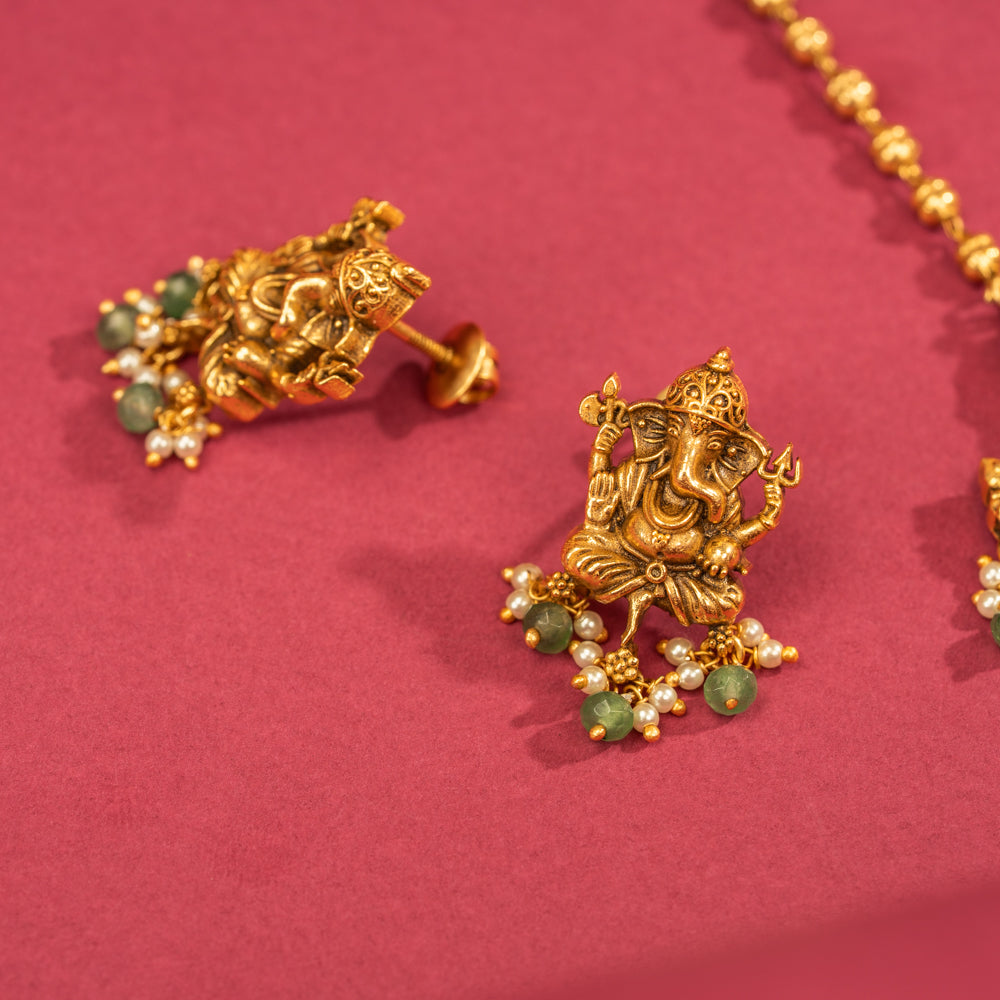 Chain And Earring Set