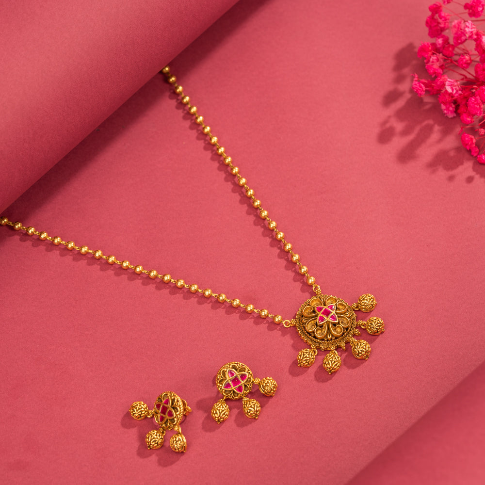 Chain And Earring Set