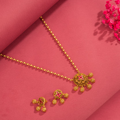 Chain And Earring Set