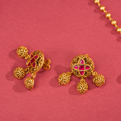 Chain And Earring Set