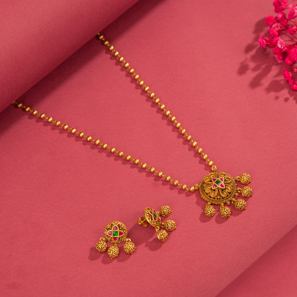 Chain And Earring Set