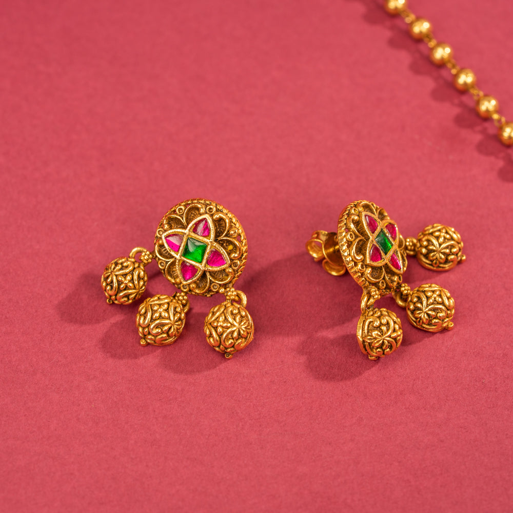 Chain And Earring Set