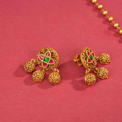 Chain And Earring Set