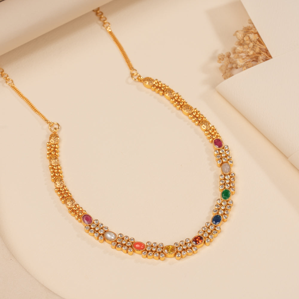 Navaratna Necklace
