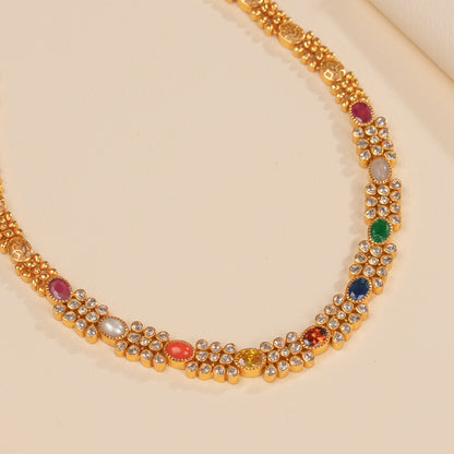 Navaratna Necklace