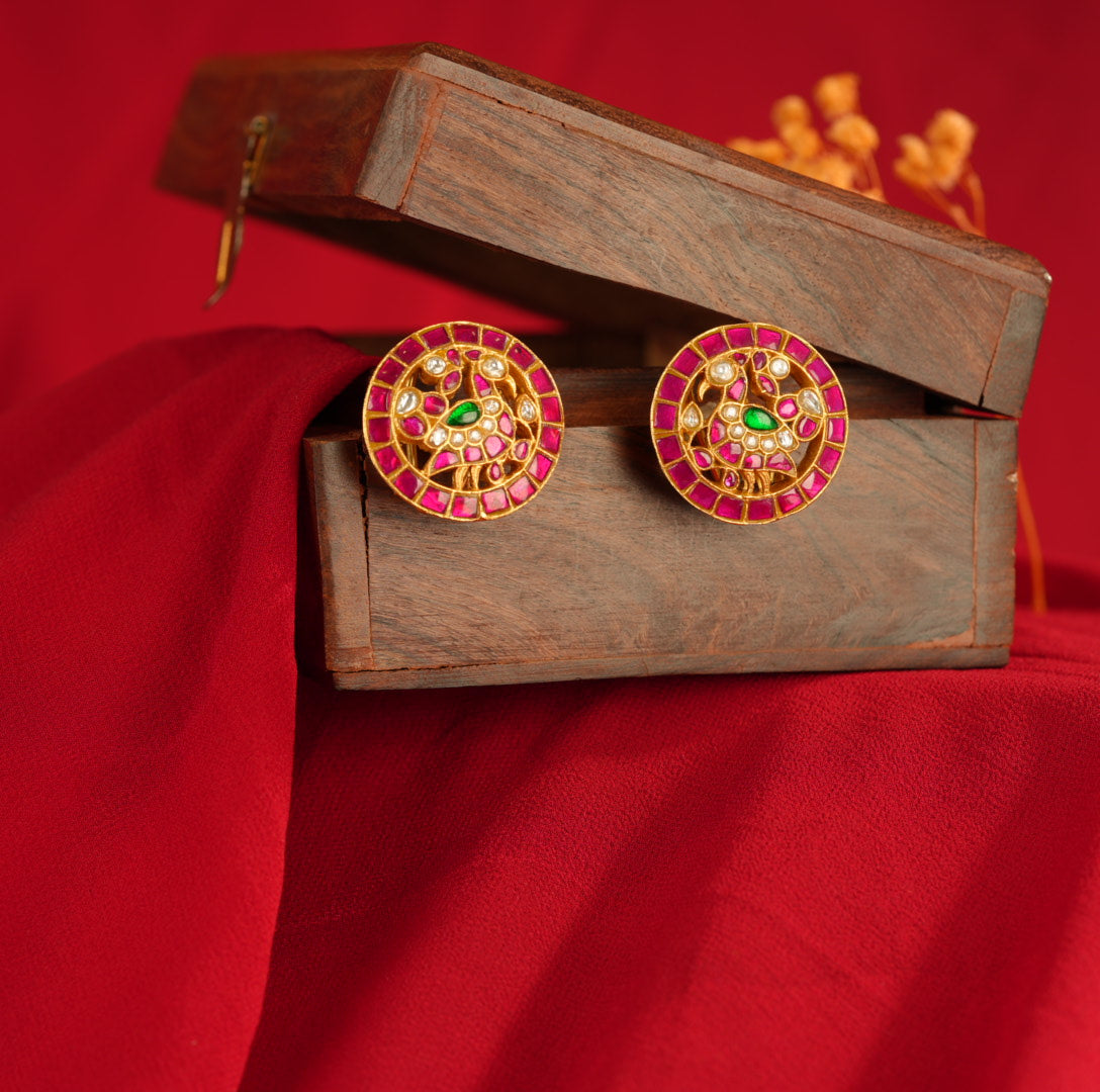 Kundan Studs