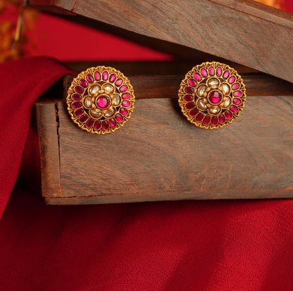 Kundan Studs