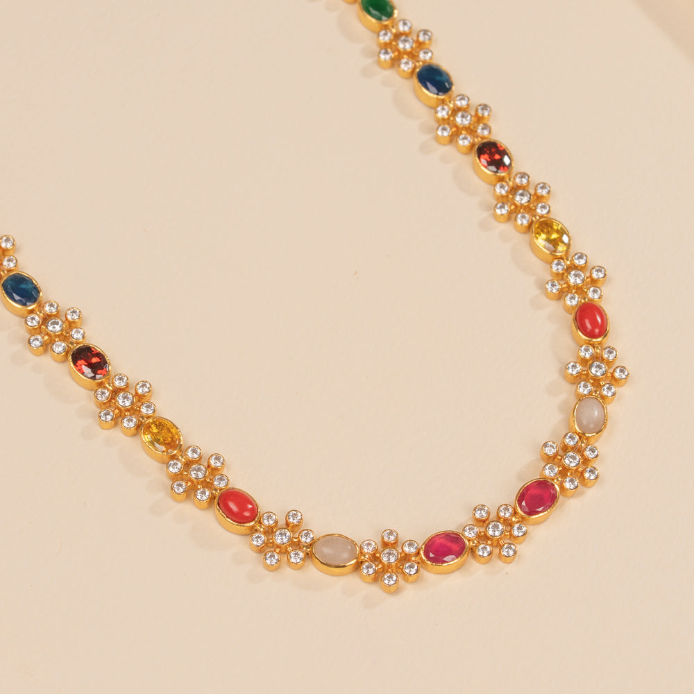 Navaratna Necklace