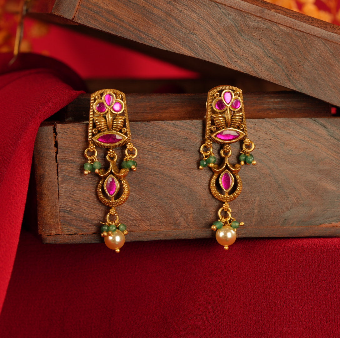 Kundan Earrings