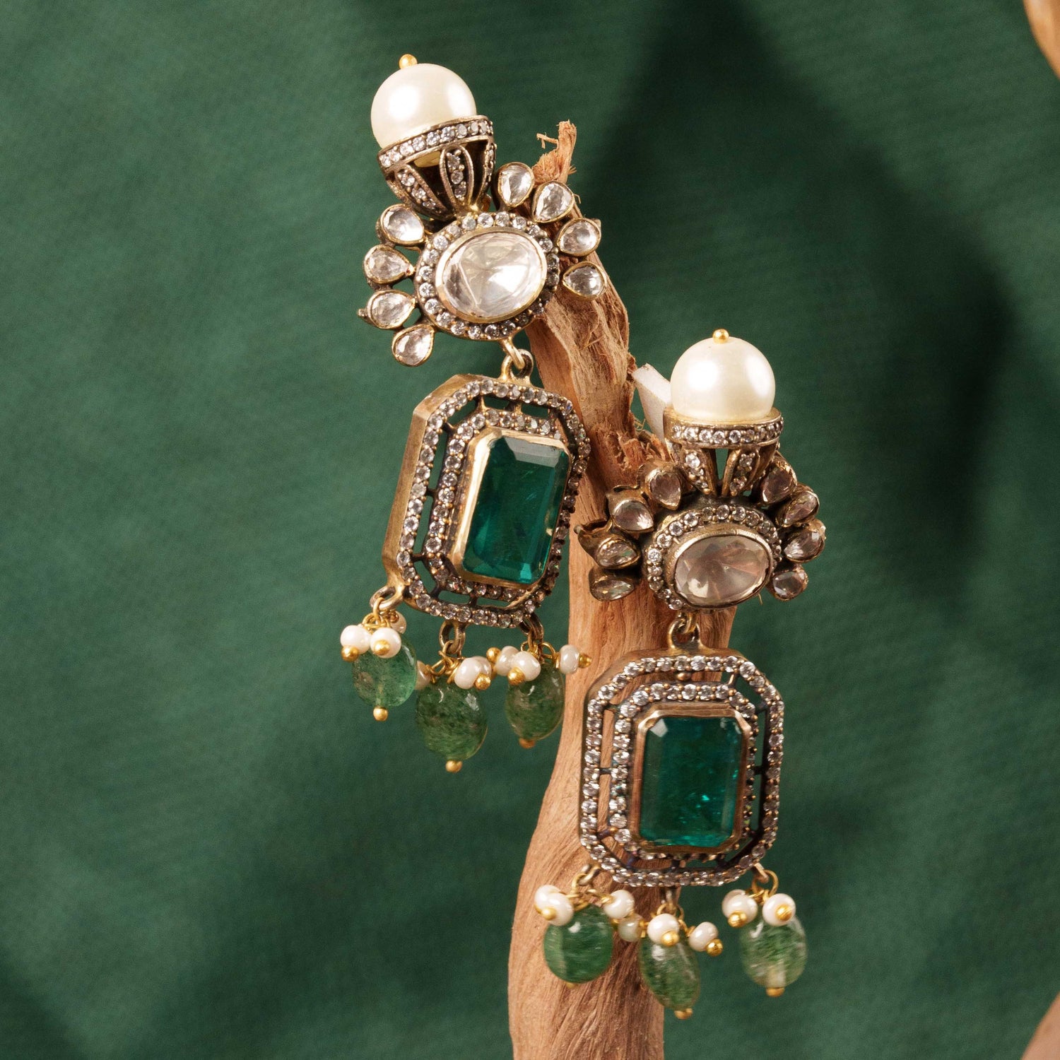 Victorian Jhumkas