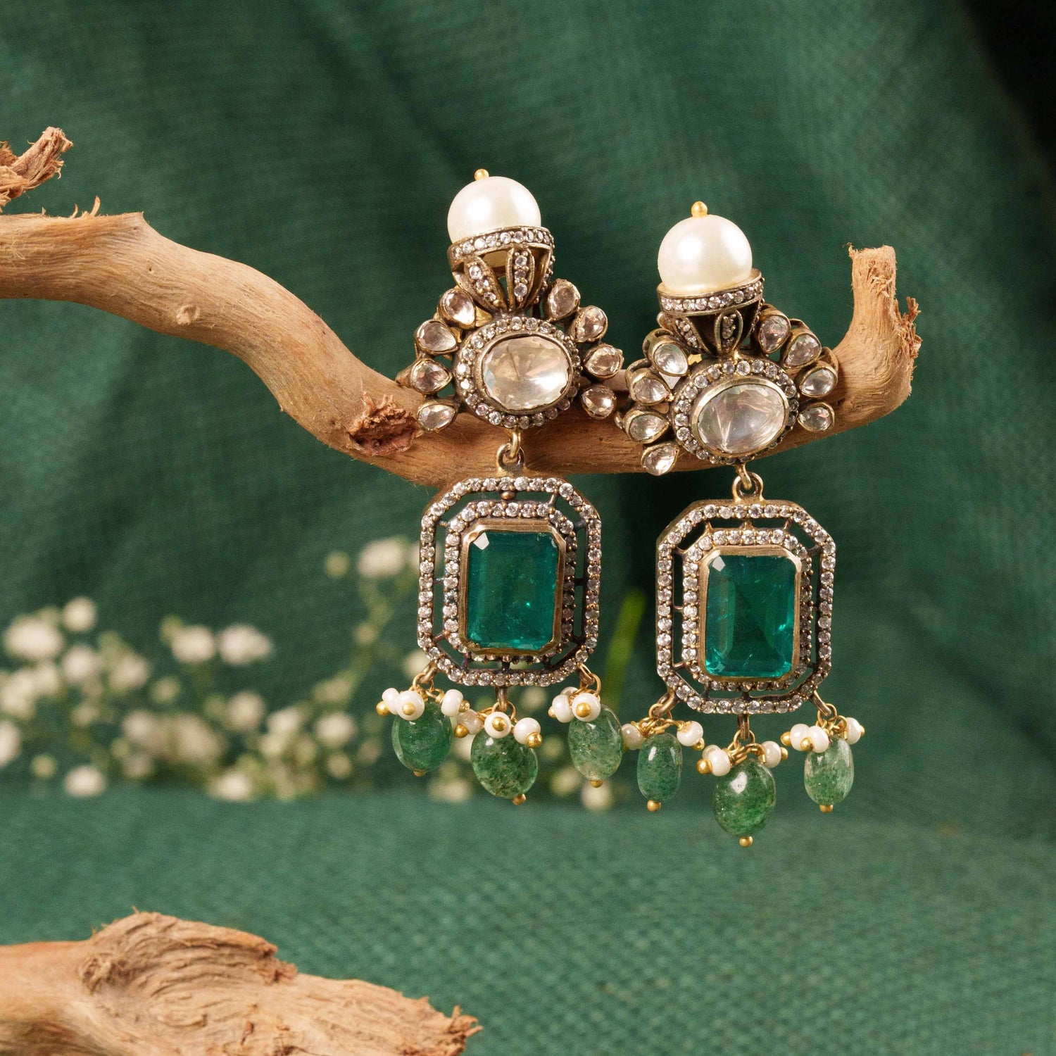 Victorian Jhumkas