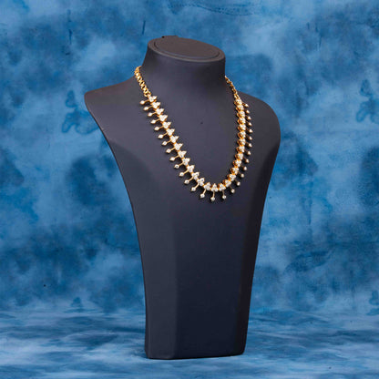 Gold Plated Ceubic Zirconia(CZ) Necklace