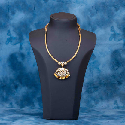 Gold Plated Ceubic Zirconia(CZ) Necklace