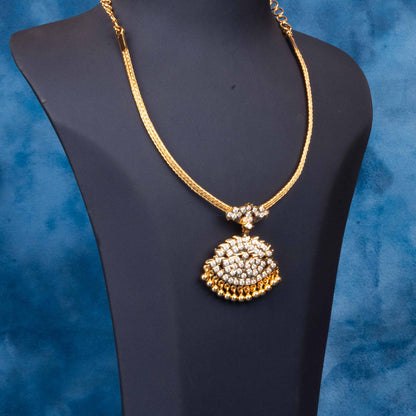 Gold Plated Ceubic Zirconia(CZ) Necklace