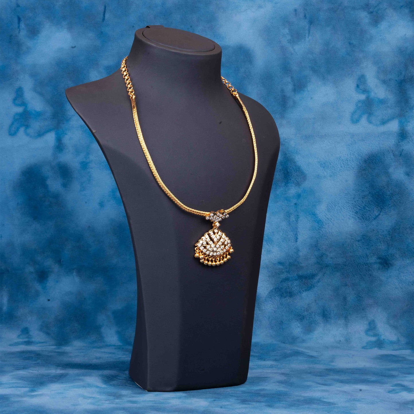 Gold Plated Ceubic Zirconia(CZ) Necklace