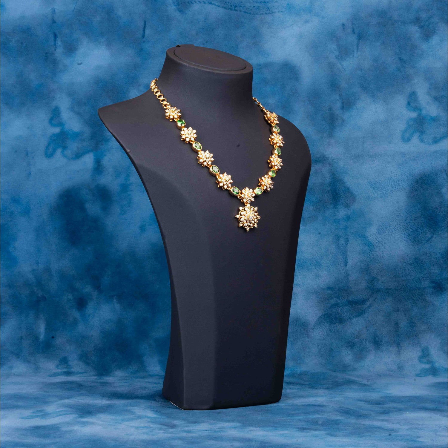 Gold Plated Ceubic Zirconia(CZ) Necklace