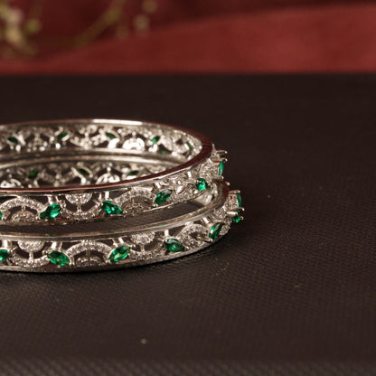 Silver Bangles
