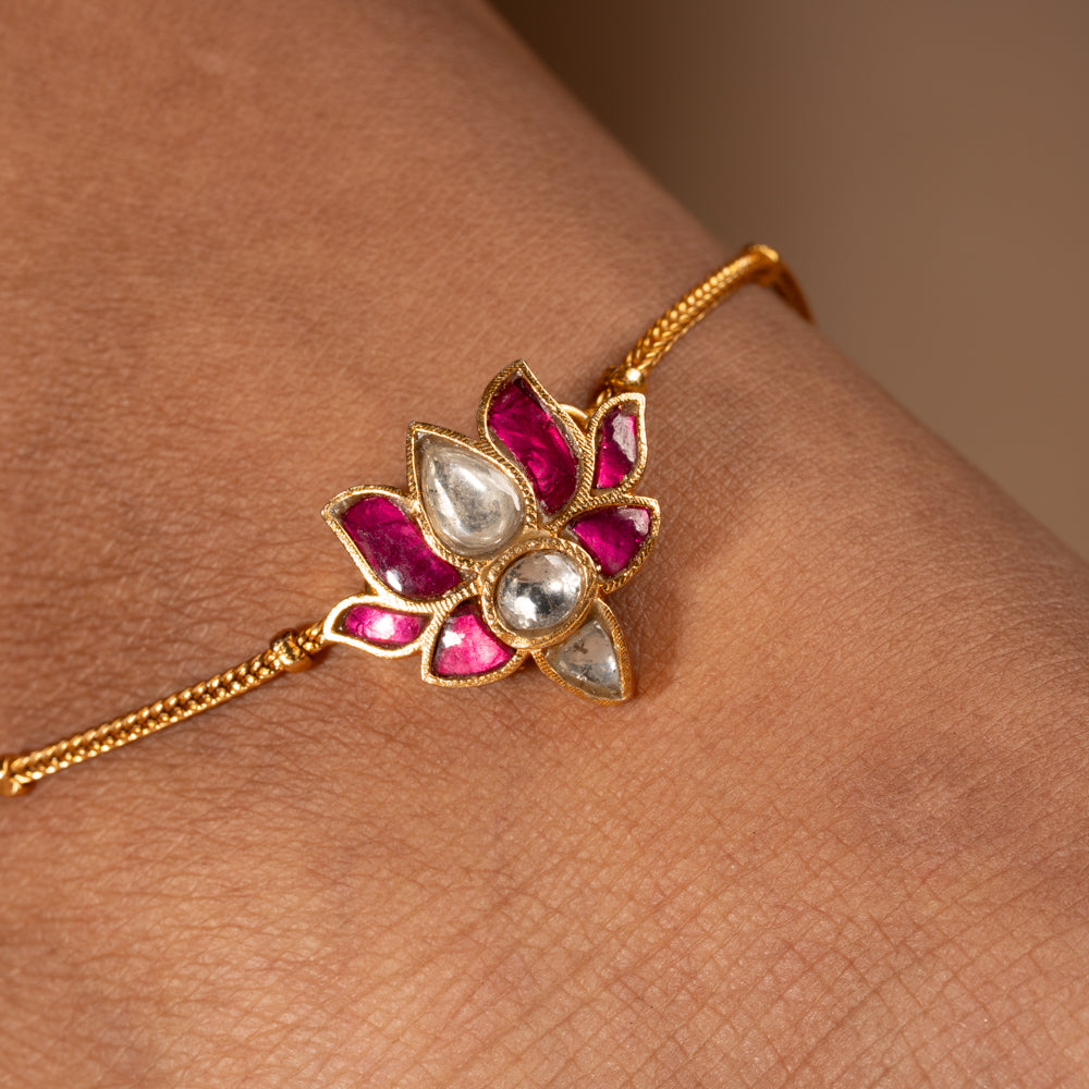 Kundan Anklet