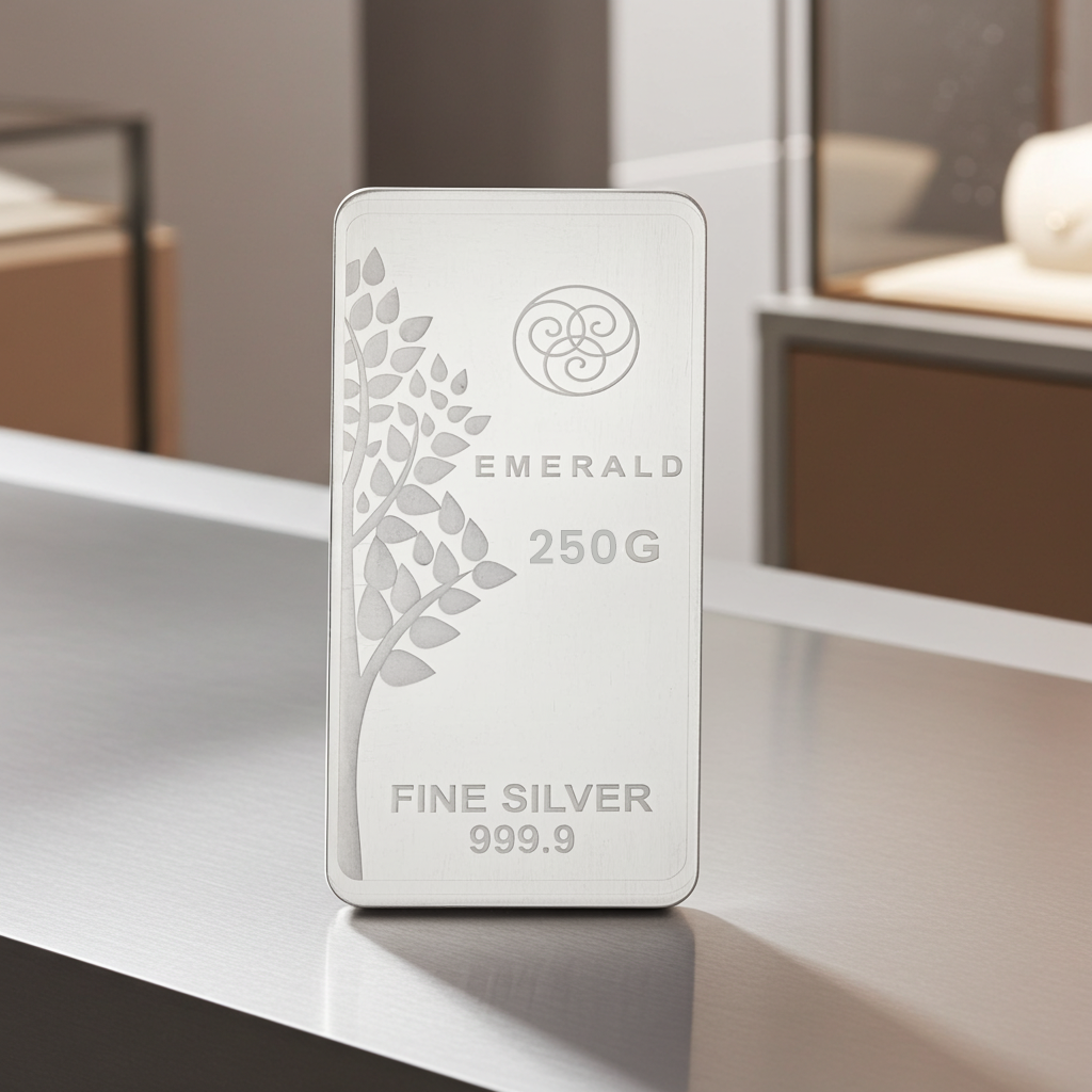 999.9 Silver Bar (250 Grams)
