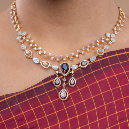 CZ Necklace &amp; Earring