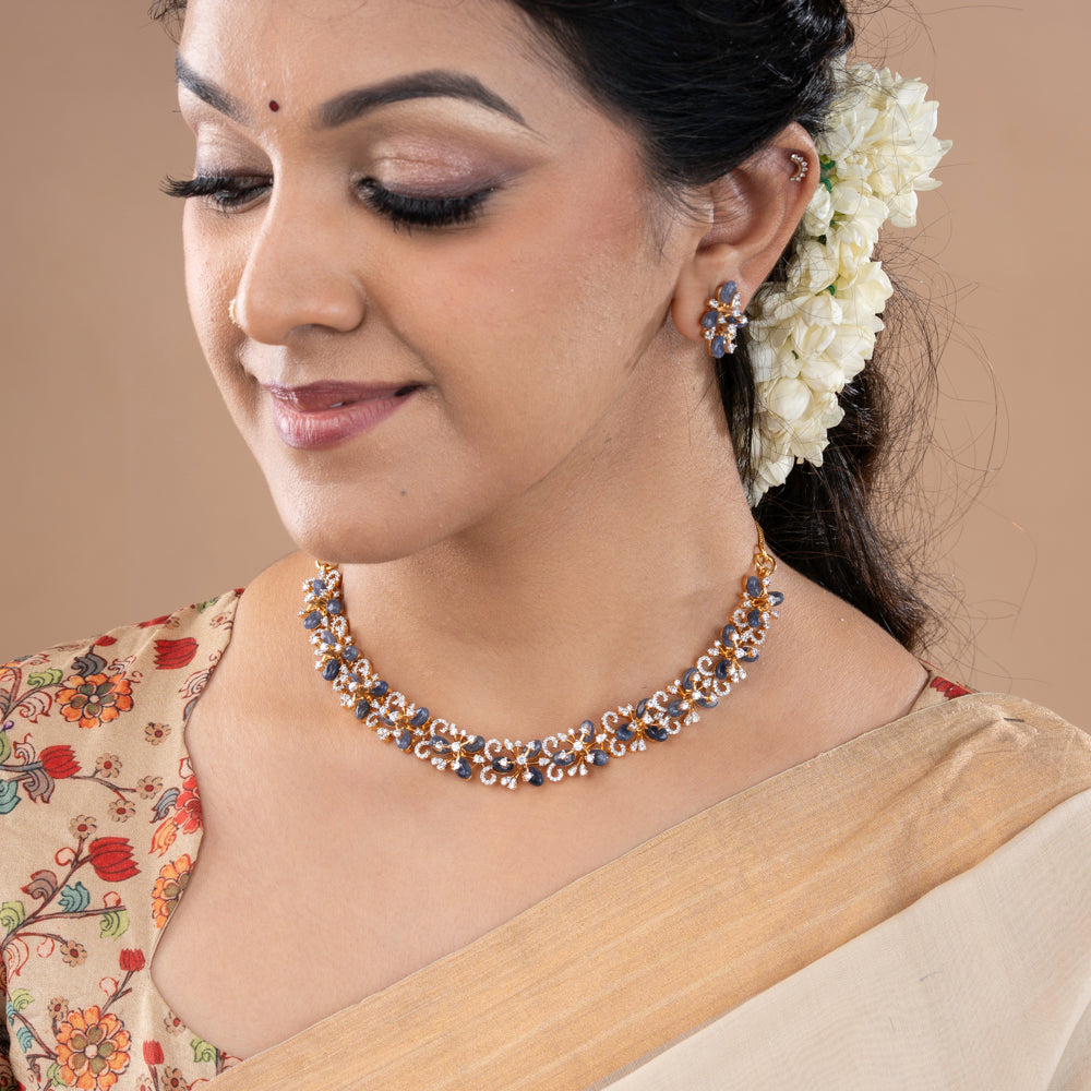 CZ Necklace &amp; Earring
