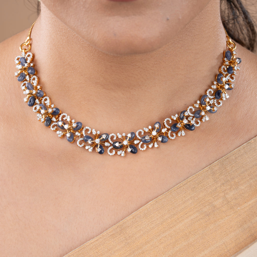 CZ Necklace &amp; Earring