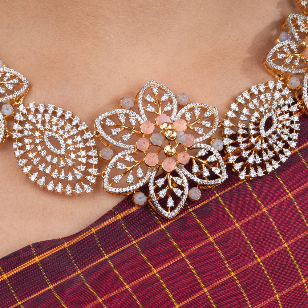 CZ Necklace &amp; Earring