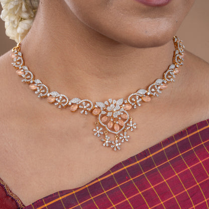 CZ Necklace &amp; Earring
