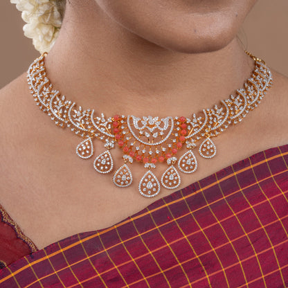 CZ Necklace &amp; Earring