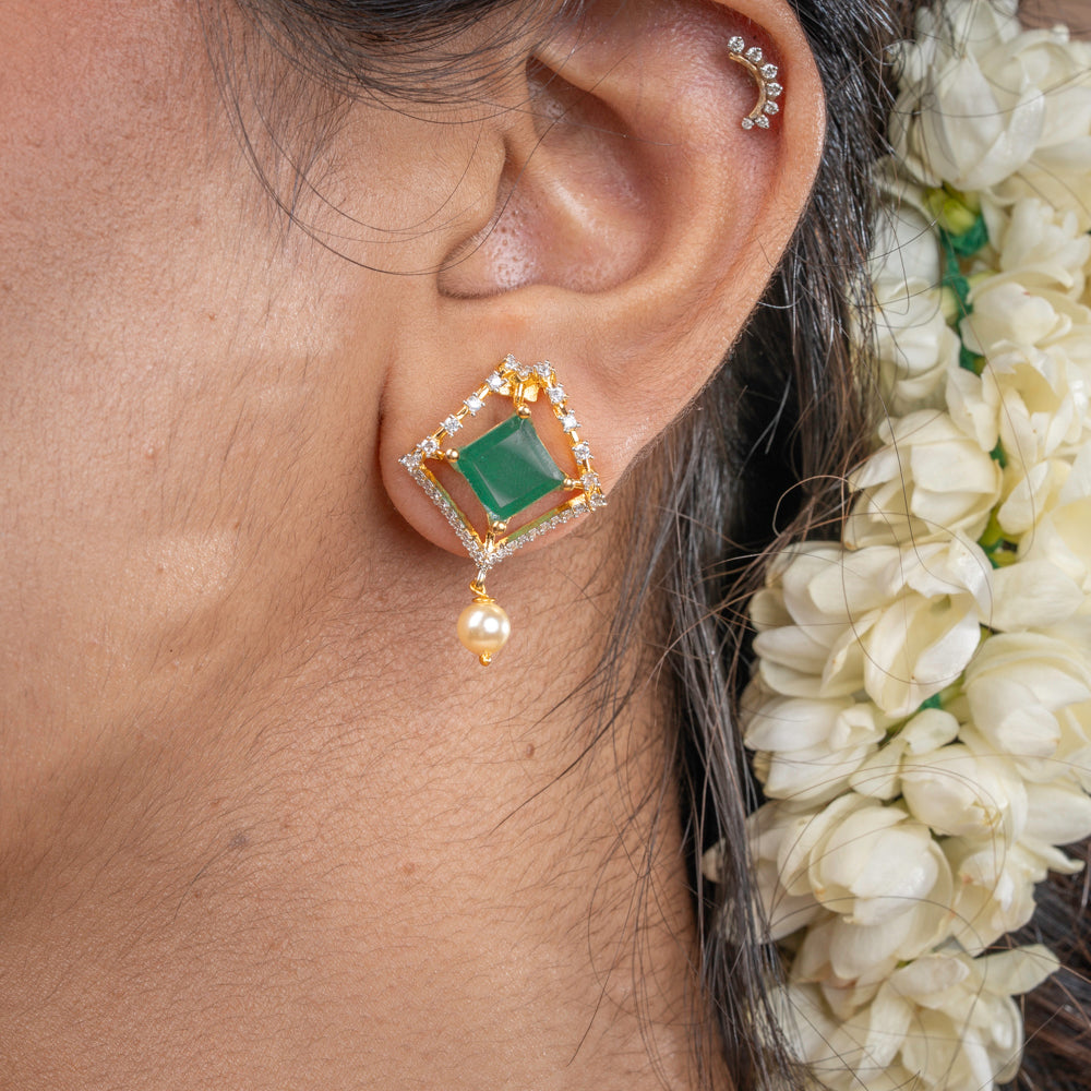 CZ Necklace &amp; Earring